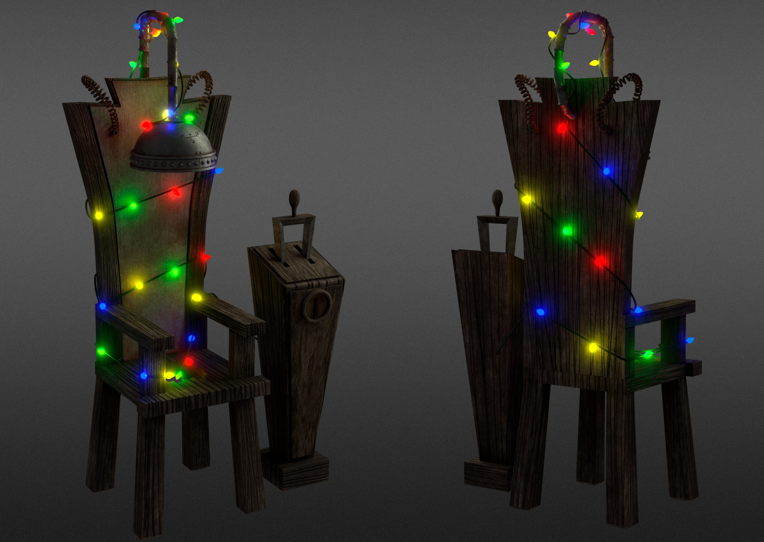 Silla de Jack Skellington