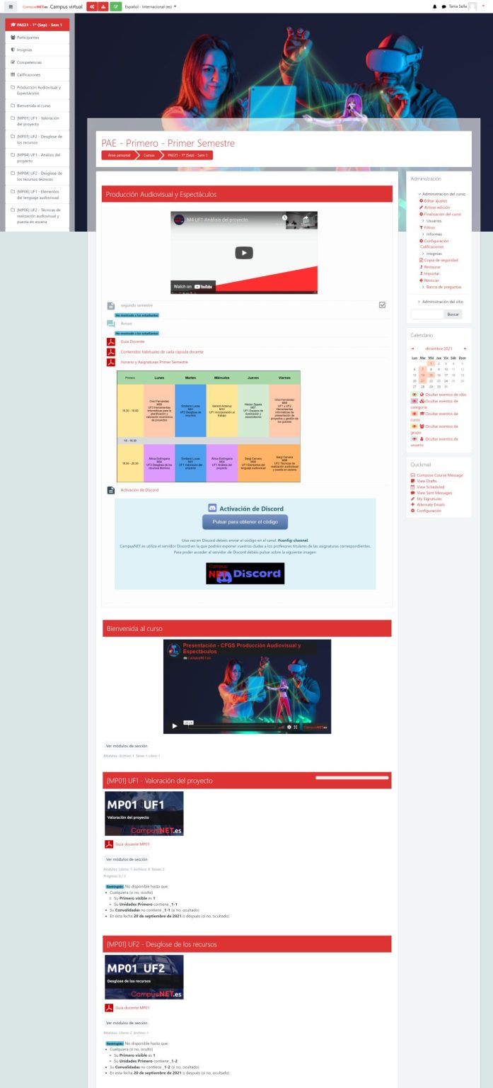 Moodle CampusNET.es