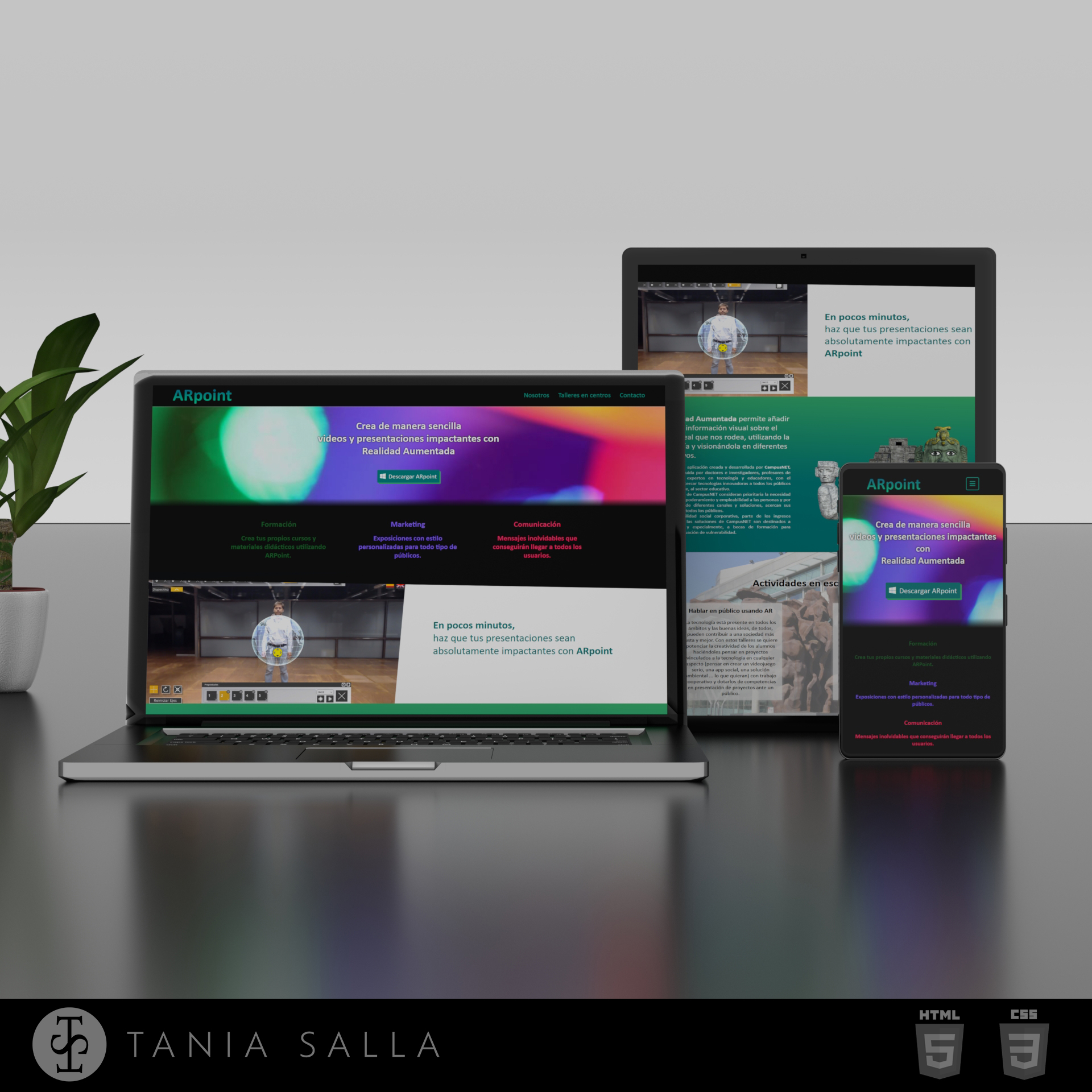 Mockup Web ARpoint multiformato