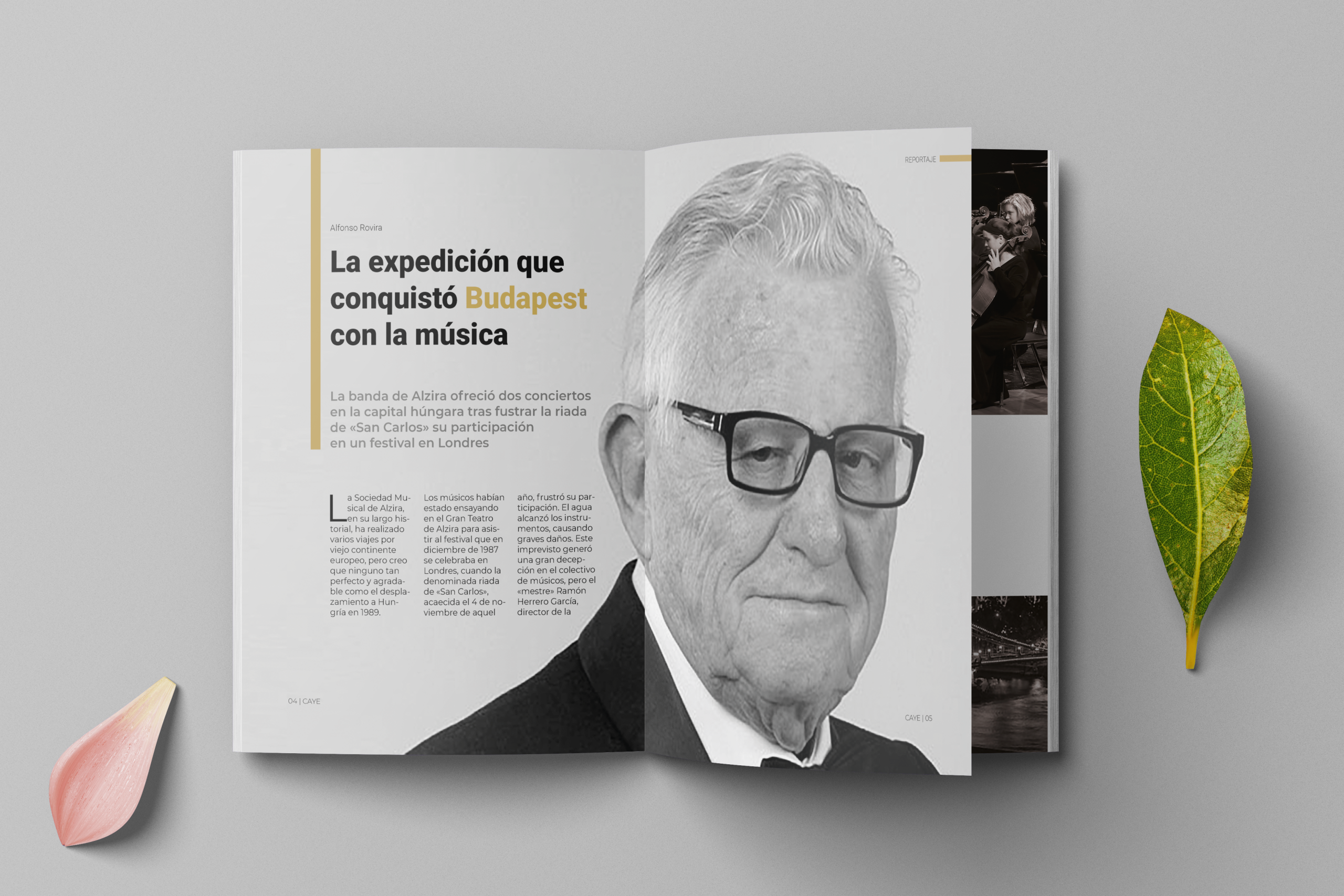Mockup Revista Caye Magazine