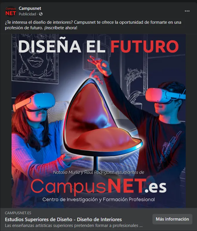 CampusNET.es Cmapaña Redes Facebook