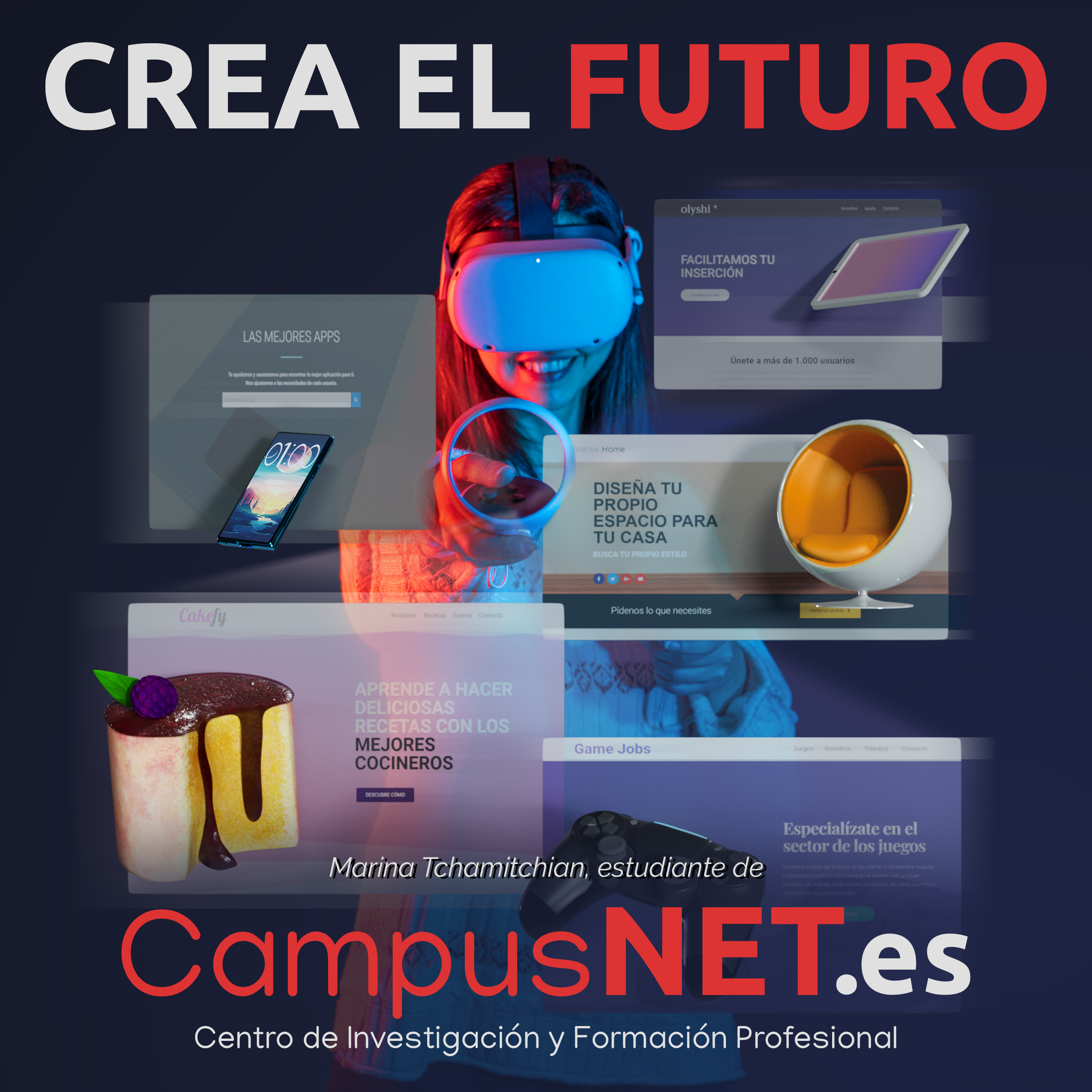 CampusNET.es Campaña Redes Diseño Aplicaciones Web