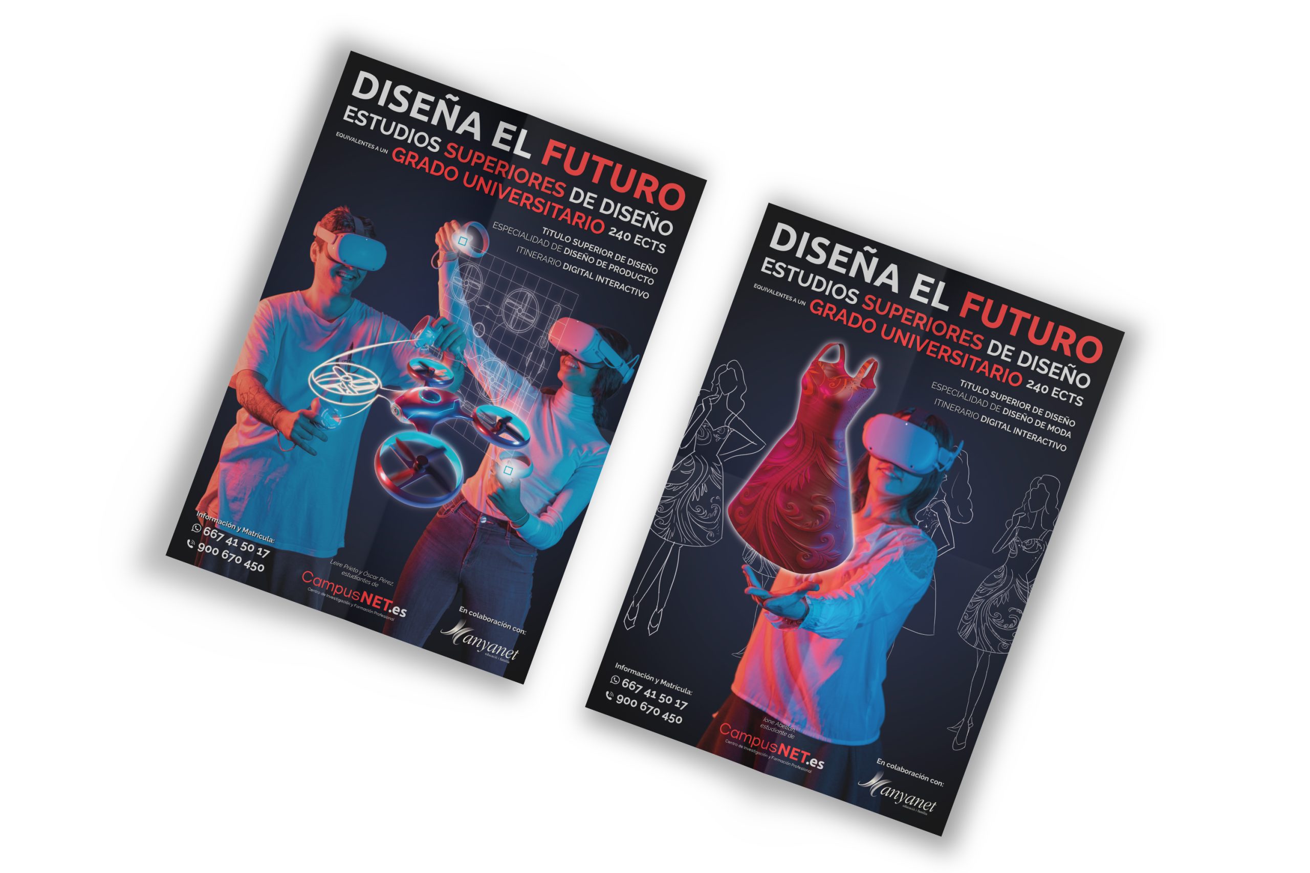 Mockup Carteles CampusNET.es