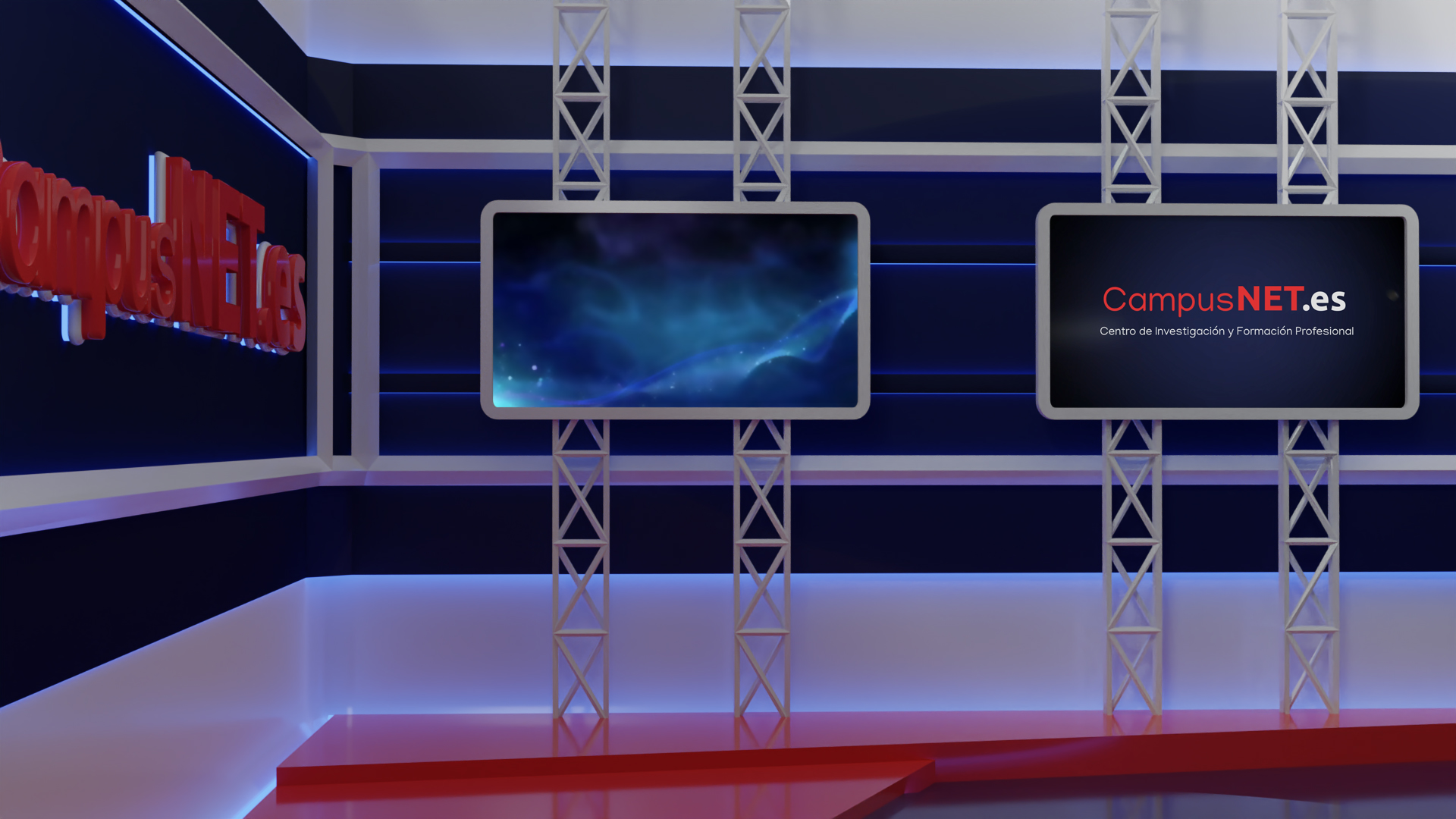 Plató digital 3D de CampusNET.es