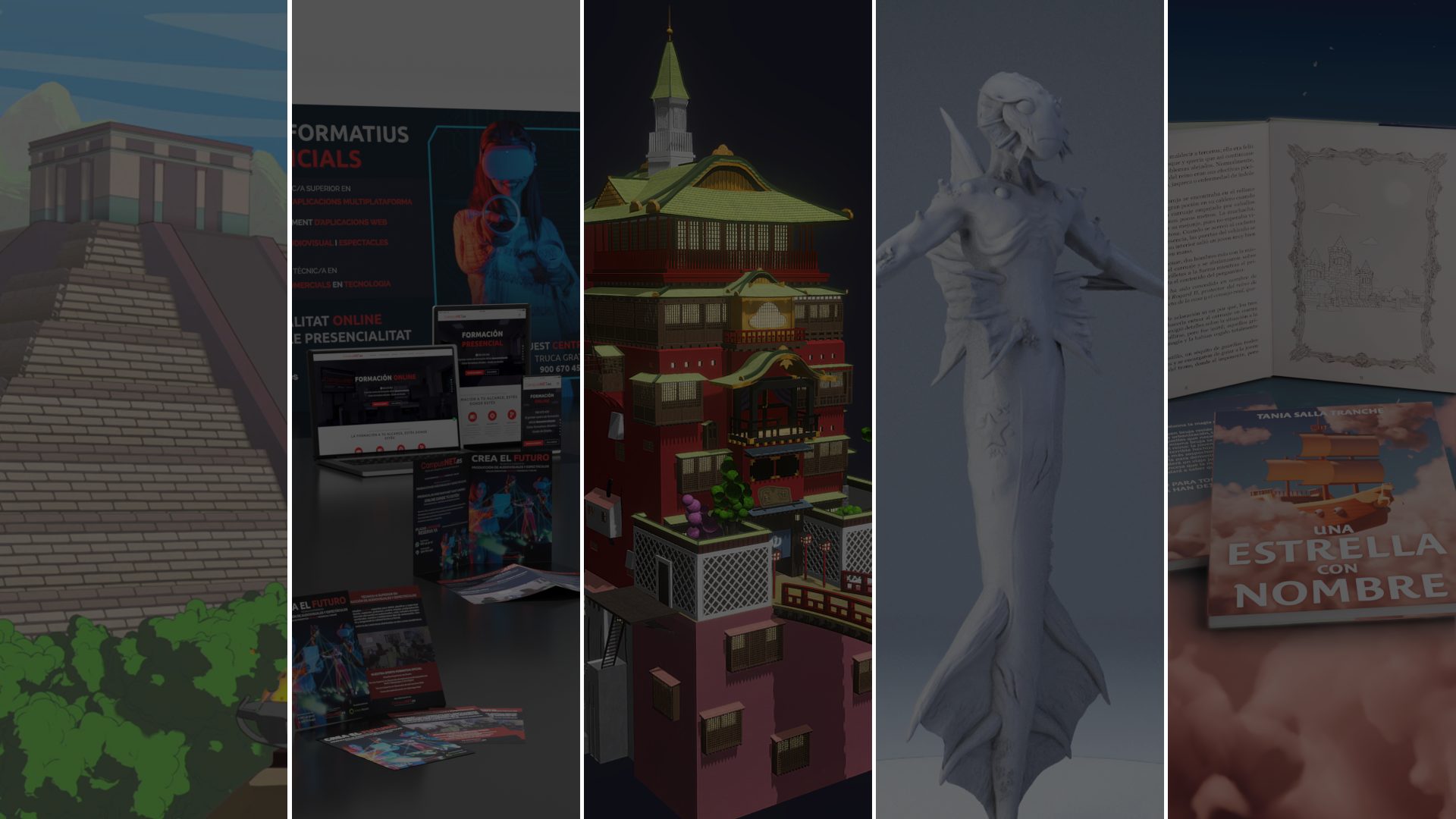 Portada con Trabajos