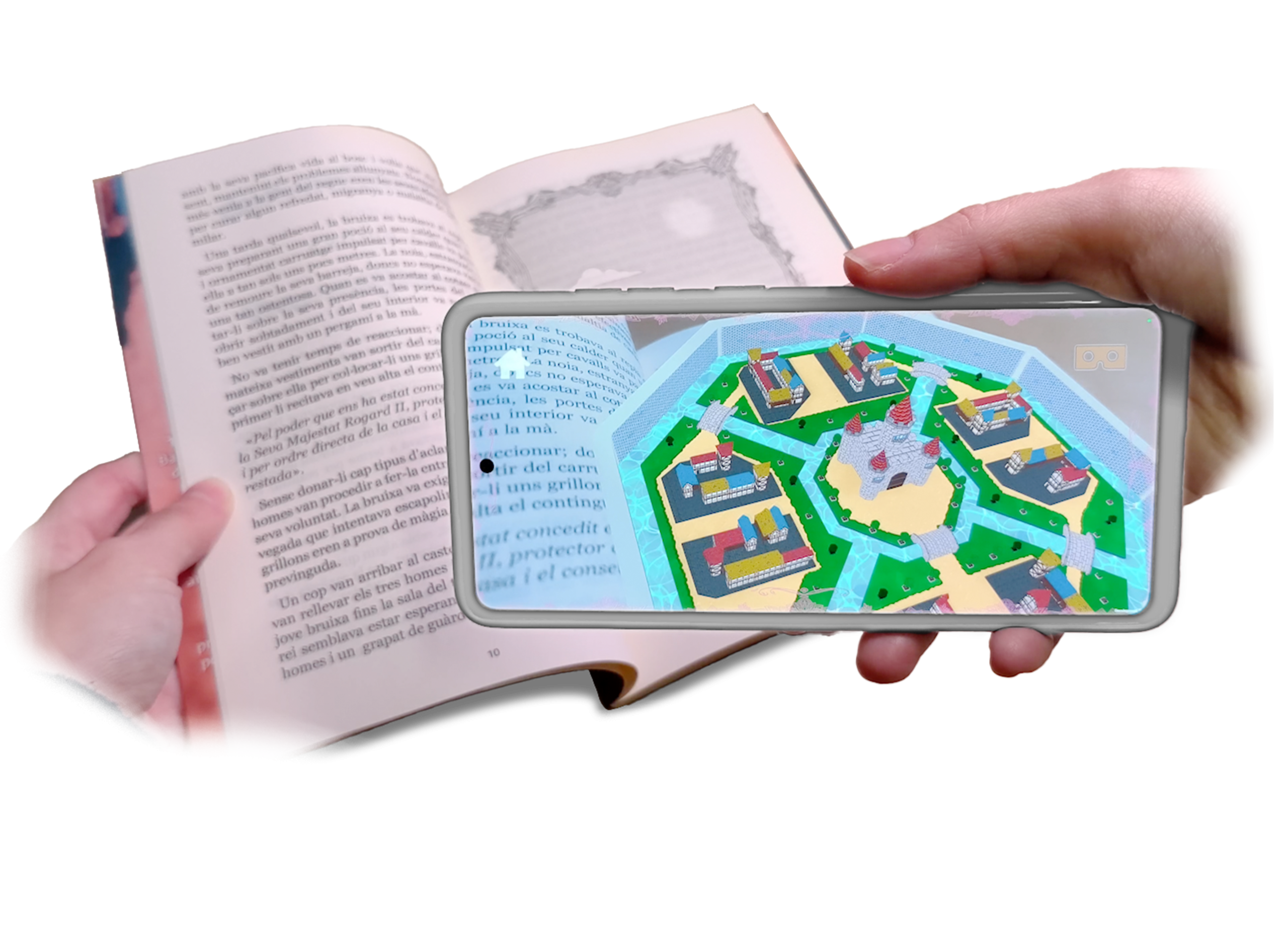 Muestra de Realidad Aumentada sobre el Libro Una Estrella con Nombre