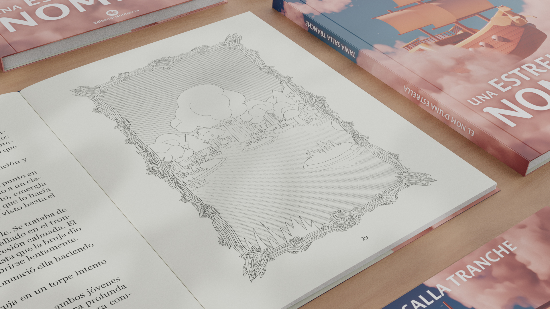Mockup Interior y portada Una Estrella con Nombre