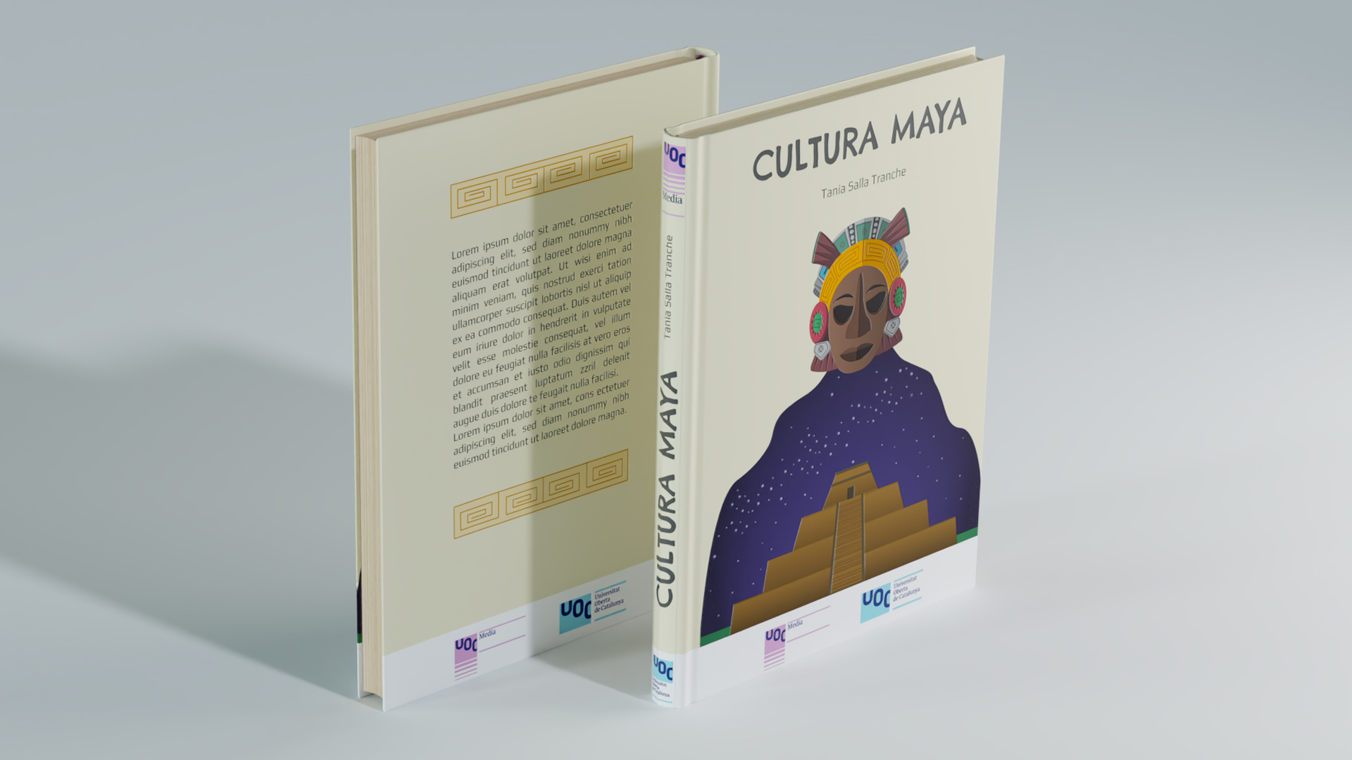 Mockup Libro ficticio Cultura Maya