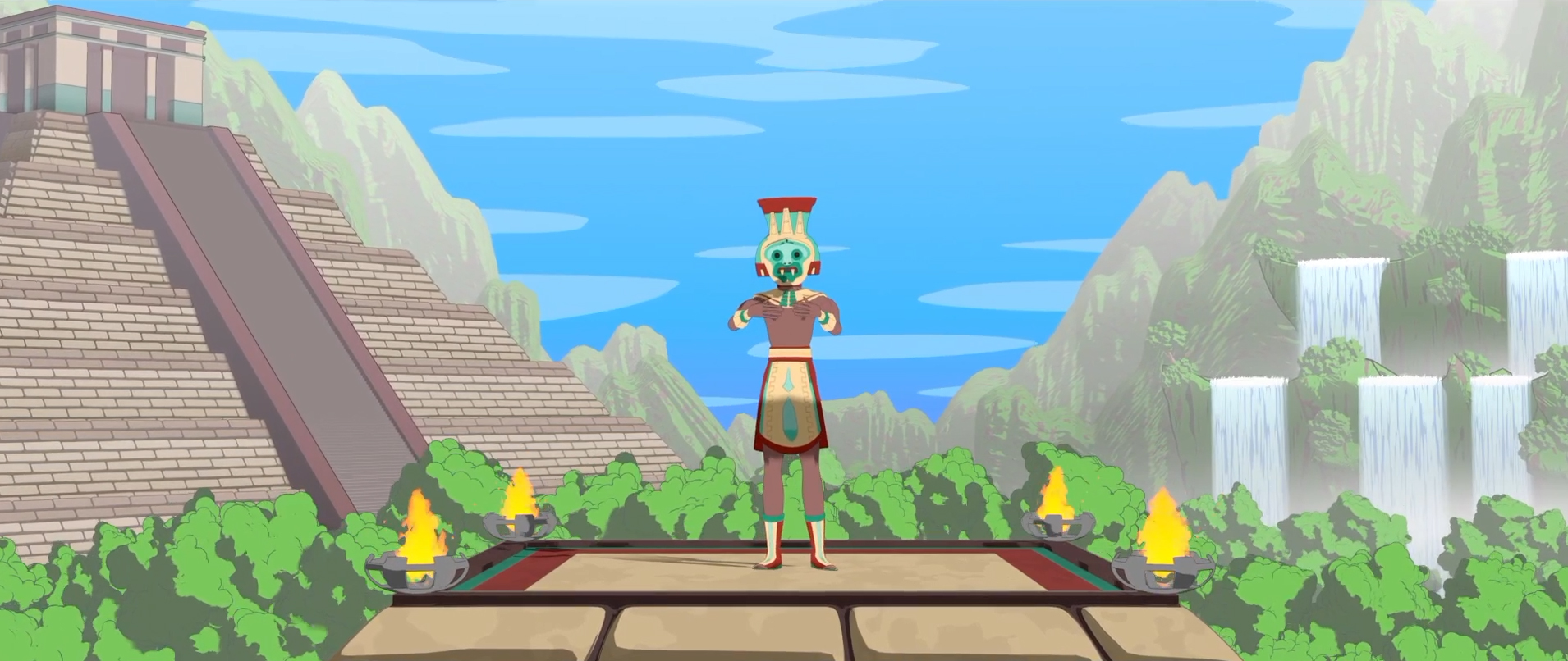 Portada Animación Ritual Maya