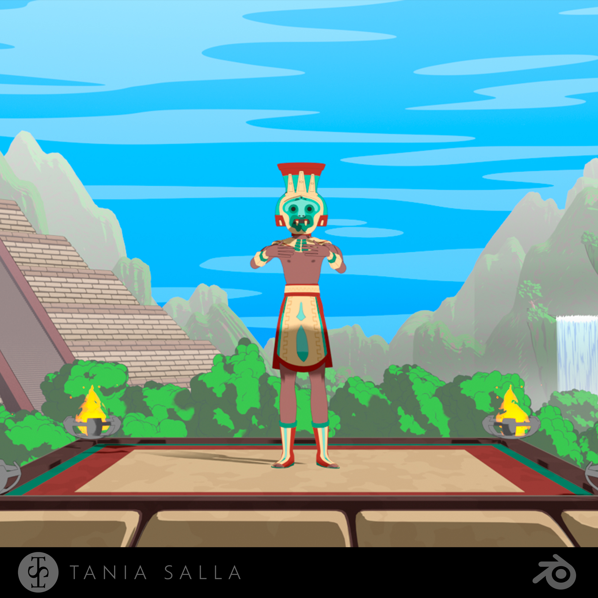 Portada Animación Ritual Maya