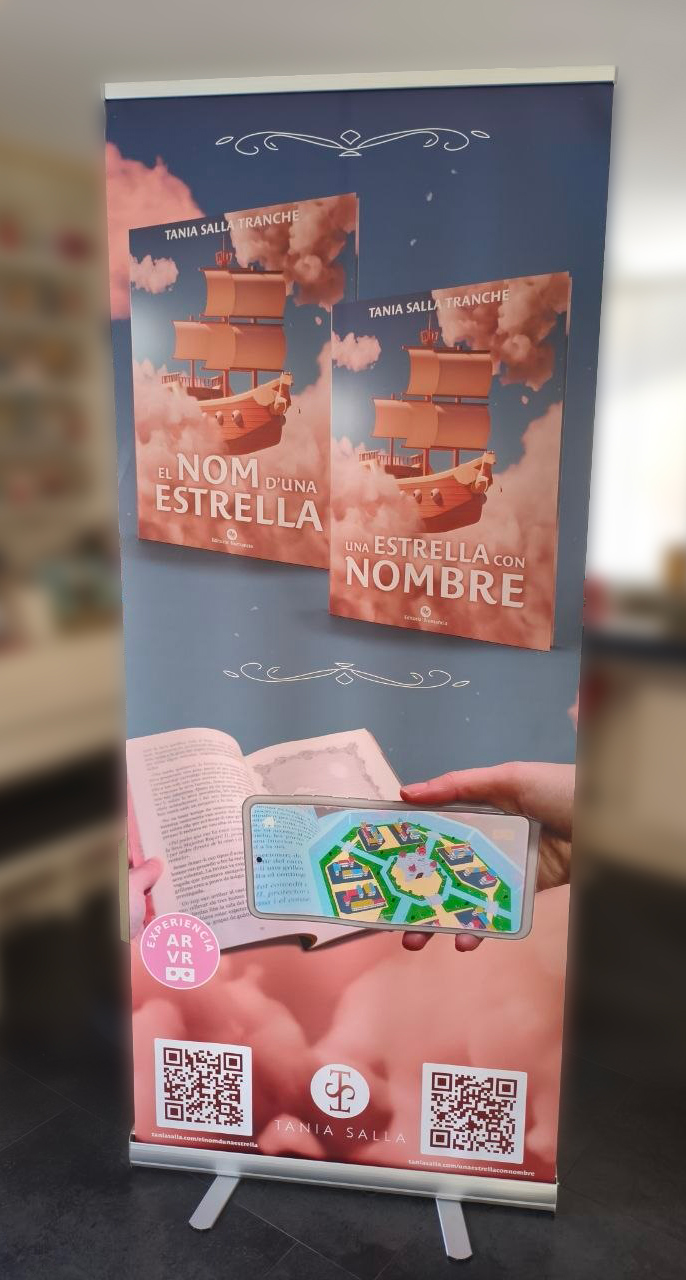 Roller Up Promocional El Nom d'una Estrella / Una Estrella con Nombre